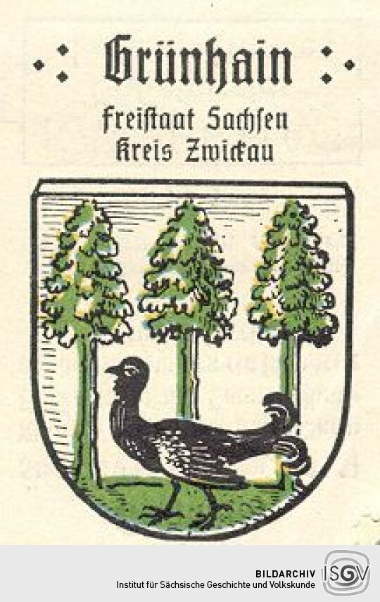 Wappen von Grünhain