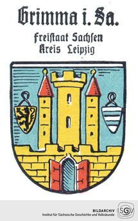 Wappen von Grimma in Sachsen