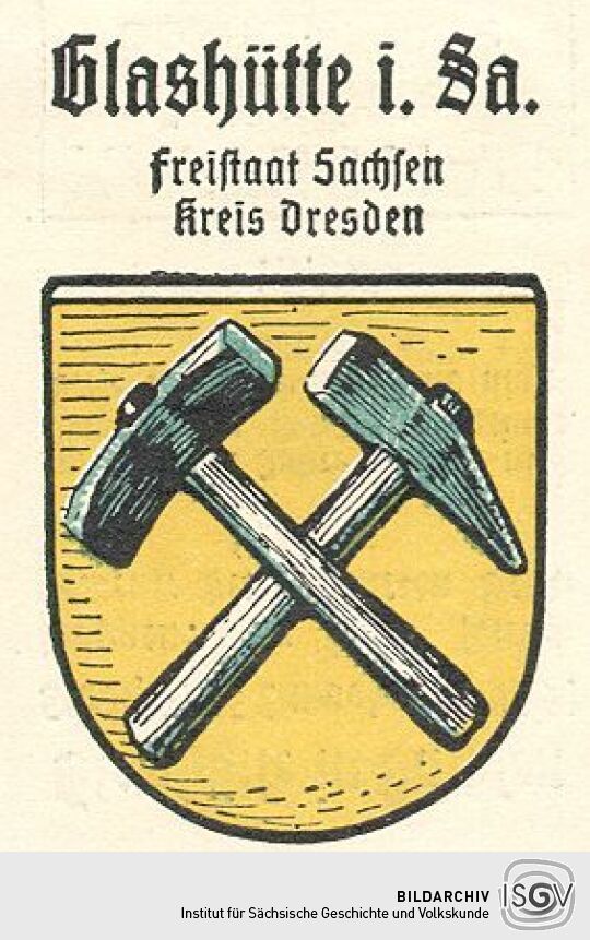 Wappen von Glashütte