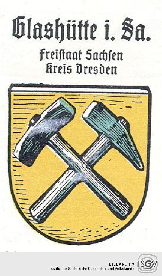 Wappen von Glashütte