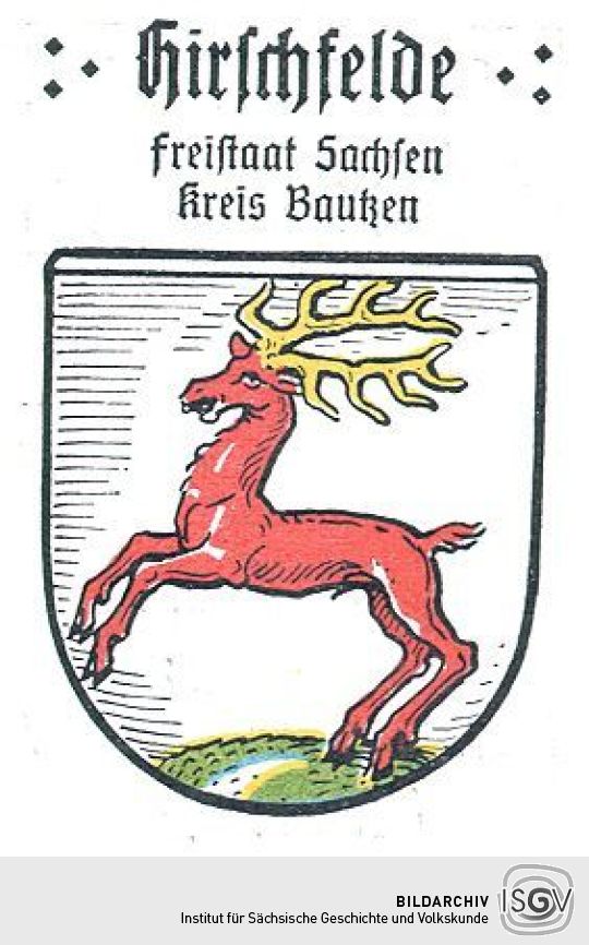 Wappen von Hirschfelde