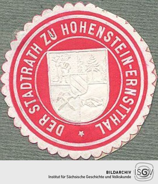 Amtssiegel der Stadtrats von Hohenstein-Ernsttahl