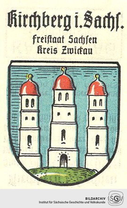 Wappen von Kirchberg in Sachsen