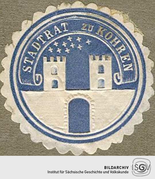 Siegel des Stadtrat zu Kohren