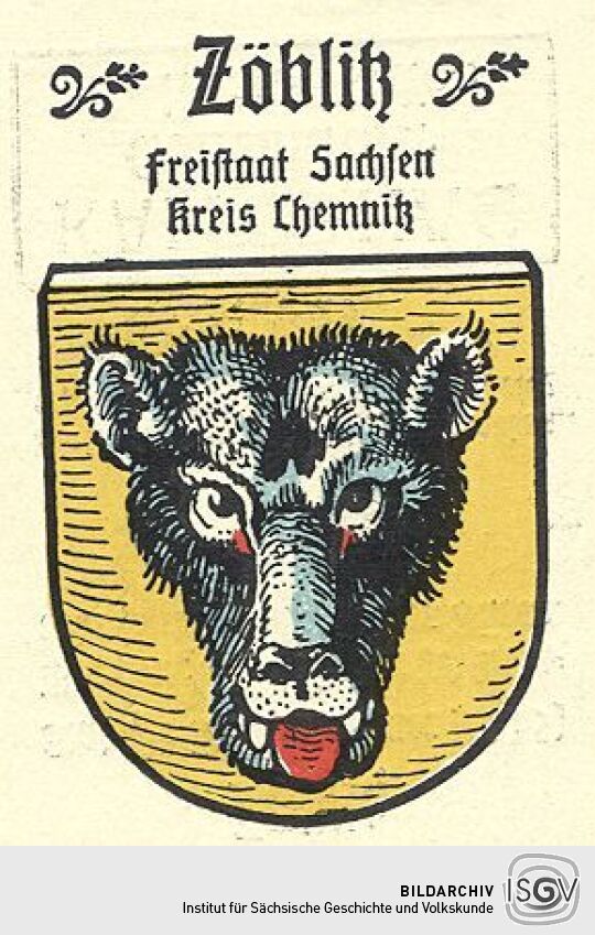 Wappen von Zöblitz