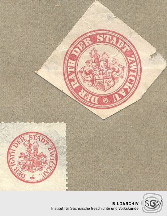 Siegel des Rates der Stadt Zwickau