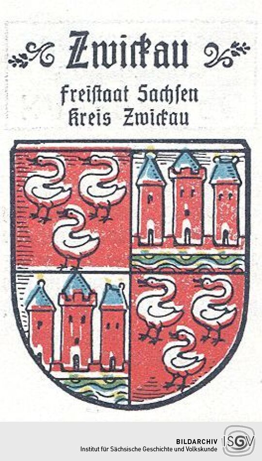 Wappen von Zwickau