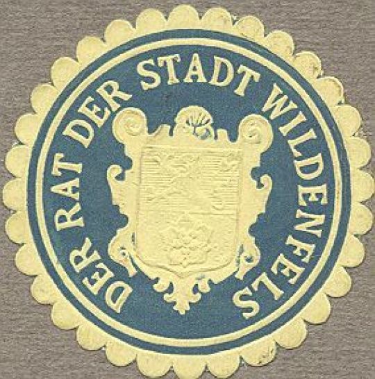 Siegel des Rates der Stadt Wildenfels