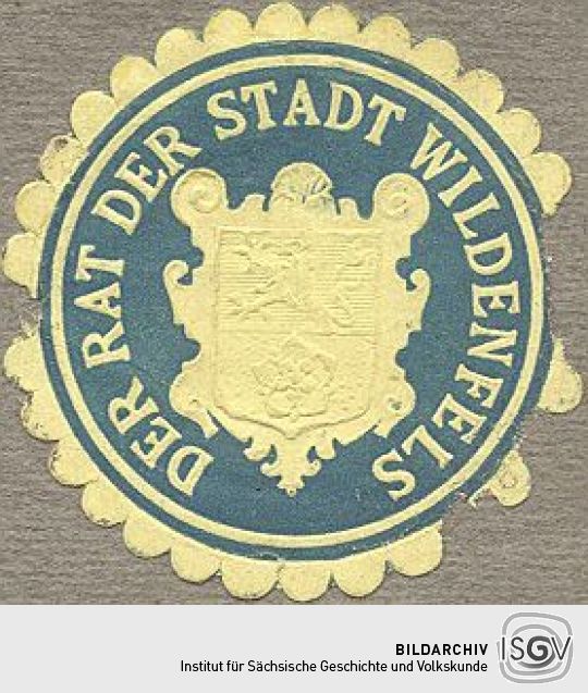 Siegel des Rates der Stadt Wildenfels