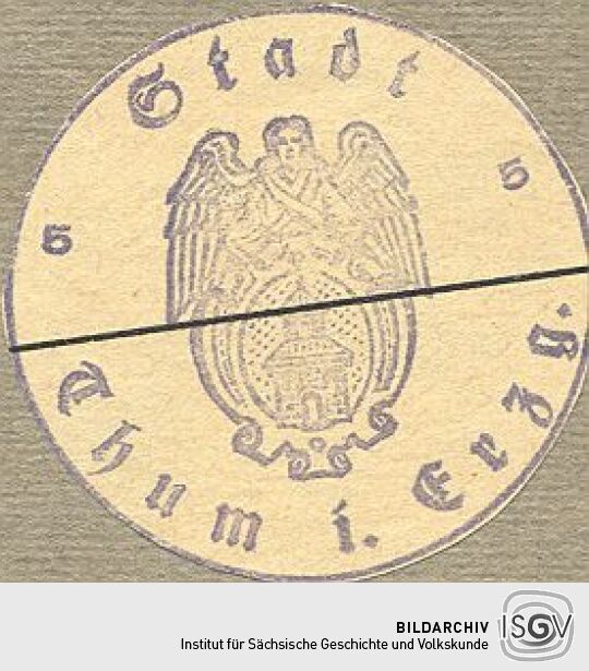 Siegel der Stadt Thum im Erzgebirge