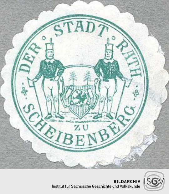 Siegel der Stadt Scheibenberg