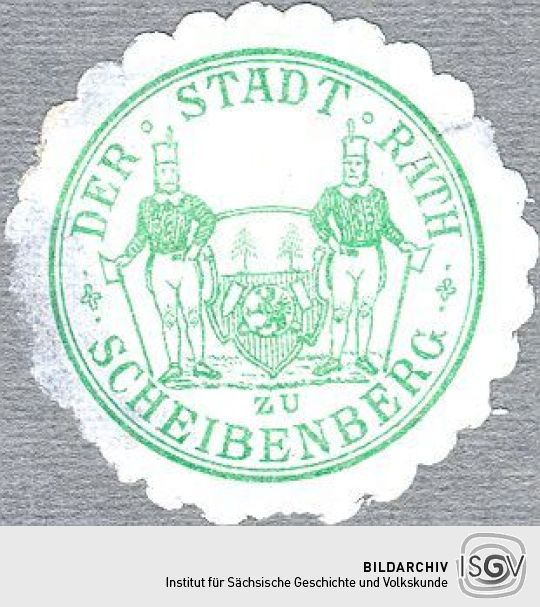 Siegel der Stadt Scheibenberg