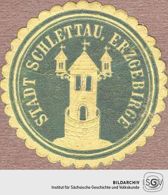 Siegel der Stadt Schlettau im Erzgebirge