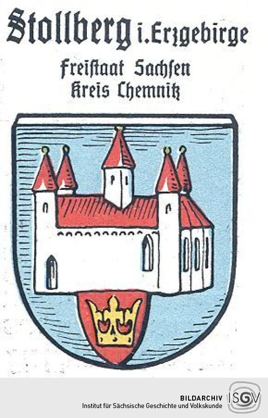 Wappen von Stollberg im Erzgebirge