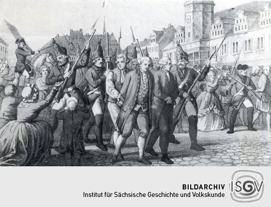 "Die Trübsalstage Leipzigs im Winter 1760"