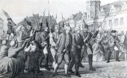 Bild: "Die Trübsalstage Leipzigs im Winter 1760"