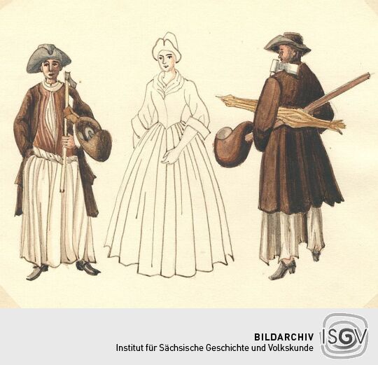 Brauknechte und Jungfer
