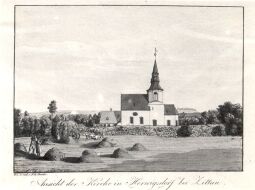 Bild: Ansicht der Kirche in Herwigsdorf