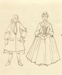 Bild: Trachtendarstellung