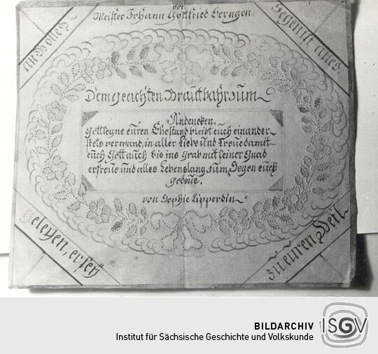 Glücwunsch zur Hochzeit