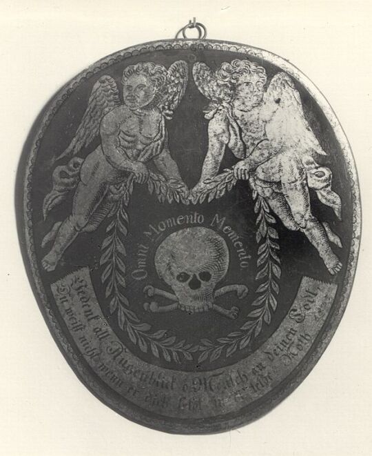 Sargschild aus Glauchau