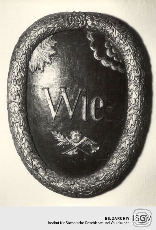 Sargschild aus Mylau