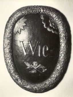 Bild: Sargschild aus Mylau