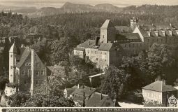 Postkarte: Burg Hohnstein