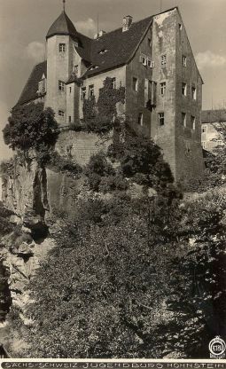 Postkarte: Burg Hohnstein