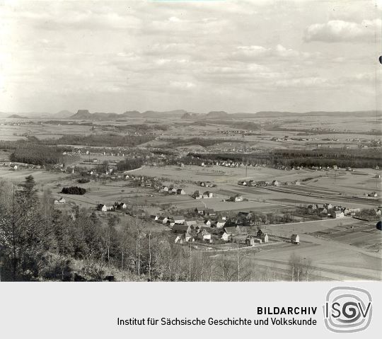 Blick über Graupa