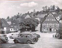 Bild: Marktplatz von Hohnstein