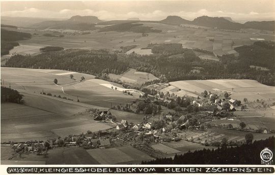 Postkarte: Klein-Gießhübel