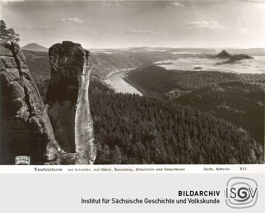 Teufelsturm bei Schmilka
