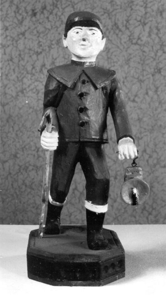 Bergmann mit Lampe aus Geyer