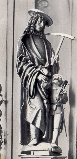 Bild: Bergheiliger aus der St. Annenkirche Annaberg