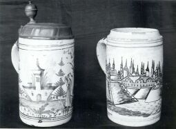 Bild: Steingut-Bierkrug