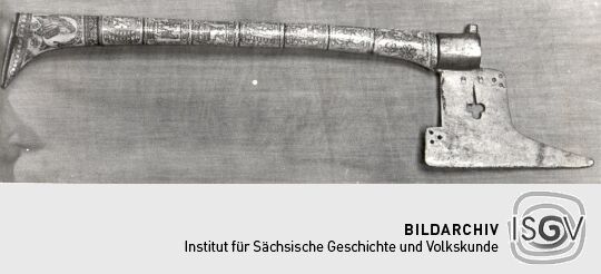 Bergmann im Freiberger Stadt - und Bergbaumuseum