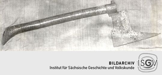 Bergmann im Freiberger Stadt - und Bergbaumuseum