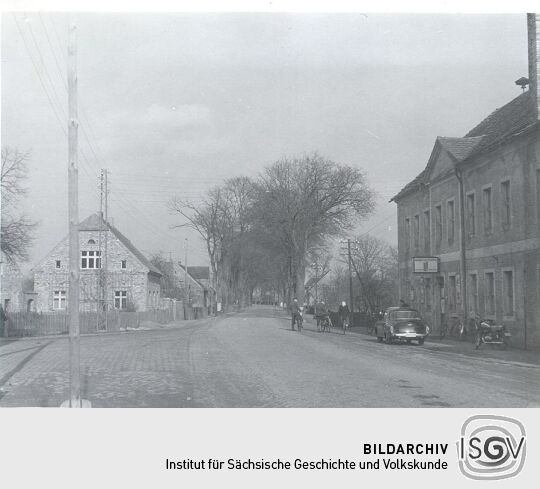 Straßenraum in Nochten