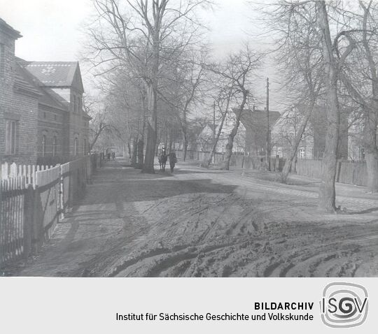 Straßenraum in Nochten