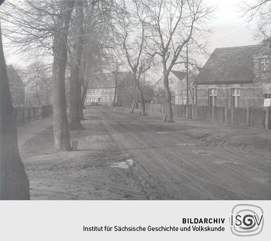 Straßenraum in Nochten