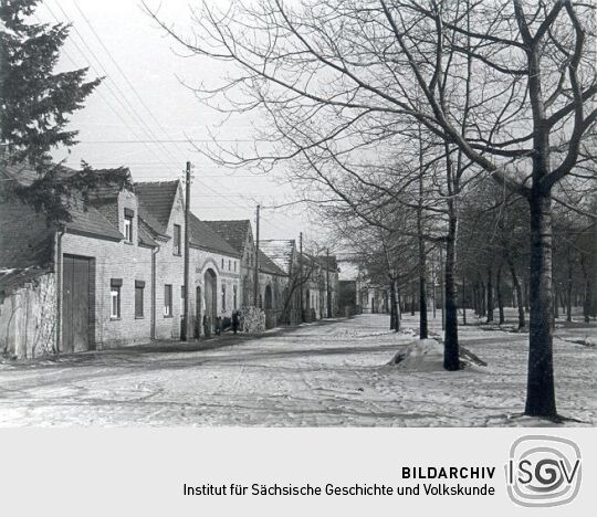 Straßenraum in Bluno