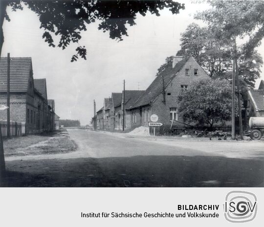 Straßenraum in Bluno