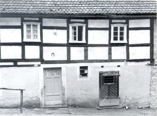 Fachwerkhaus in Nedaschütz, Detail