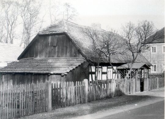 Ein Fachwerkhaus in Kreba-Neudorf