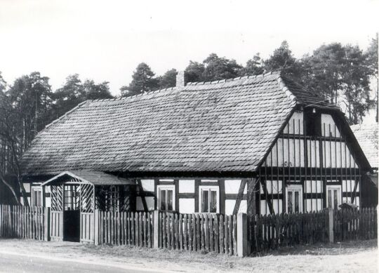 Ein Fachwerkhaus in Kreba-Neudorf