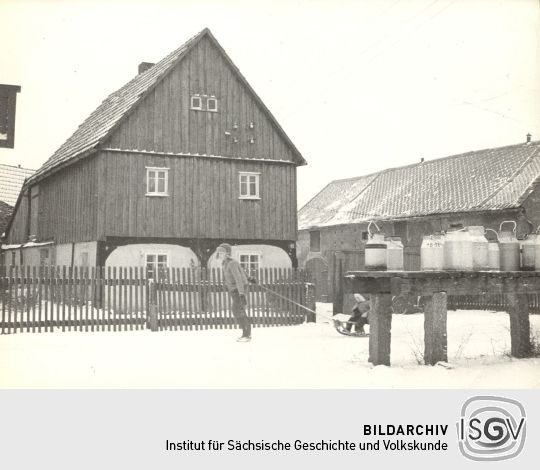 Umgebindehaus in Schmerlitz