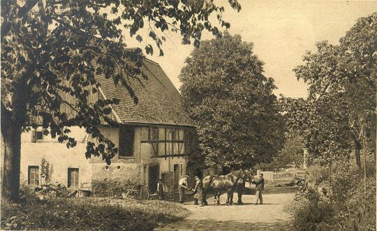 Die Schmiede in Meschwitz