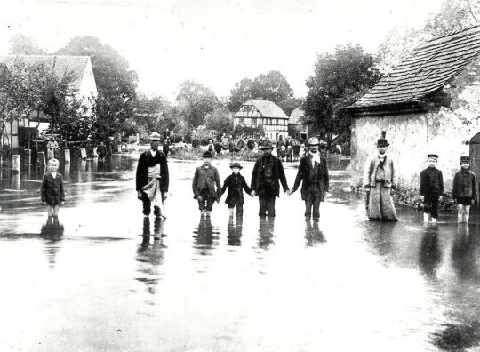 Hochwasser in Malschwitz