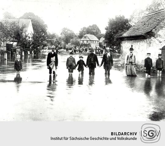 Hochwasser in Malschwitz